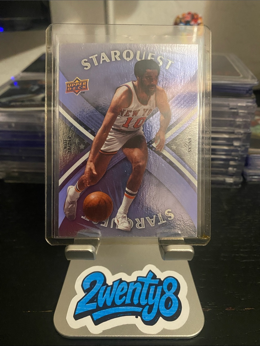 2008-09 Upper Deck Starquest Blue Rare Walt Frazier (#SQ-11)